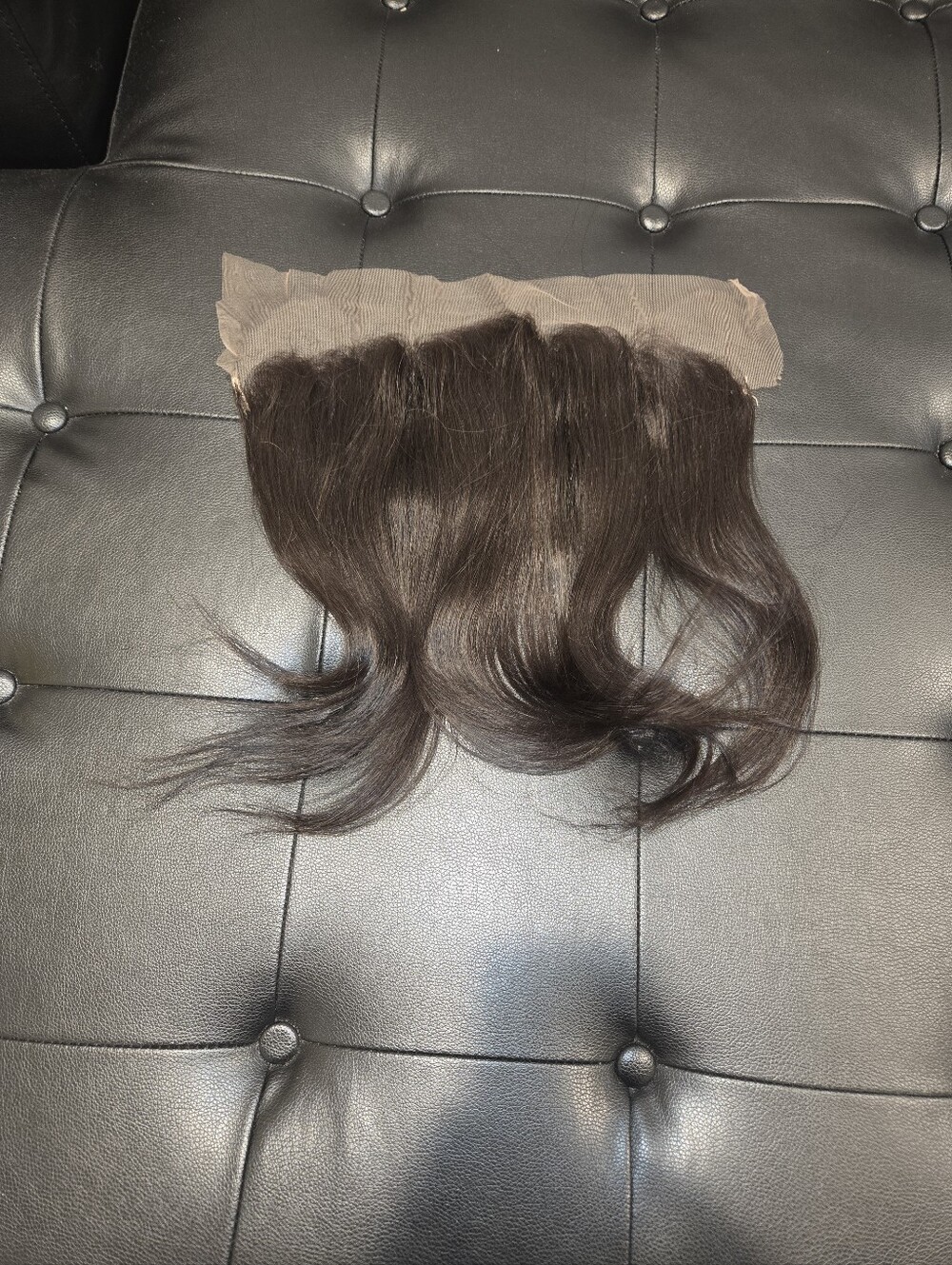12" Raw Virgin Burmese Straight 13x6 HD Lace Frontal